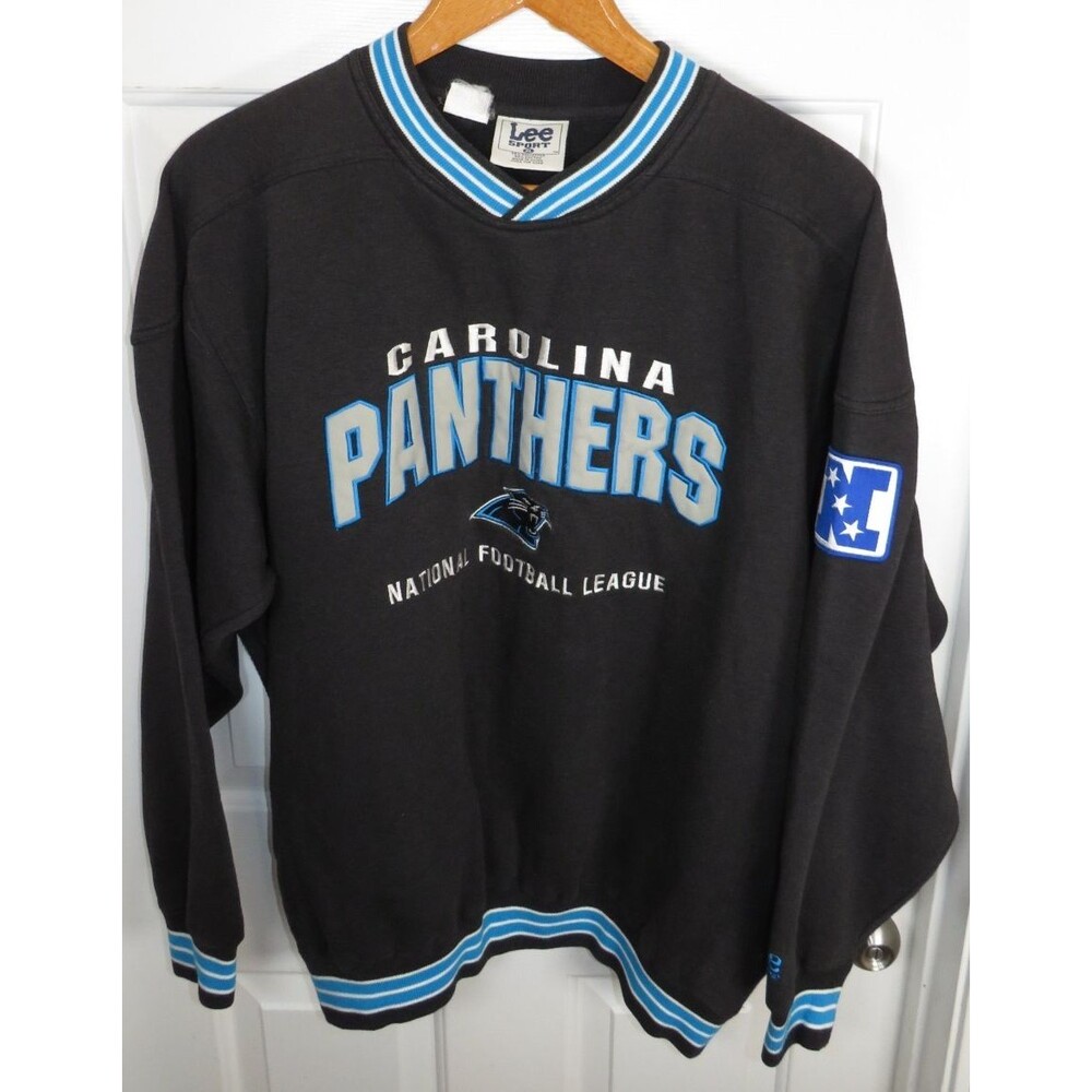 Lee Sport Carolina Panthers NFL Football Crewneck Sweatshirt Vintage 90s XL